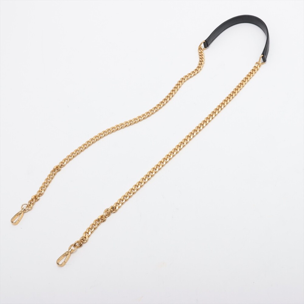 Prada Saffiano Leather Chain Shoulder #164954P10B - Picture 5 of 11